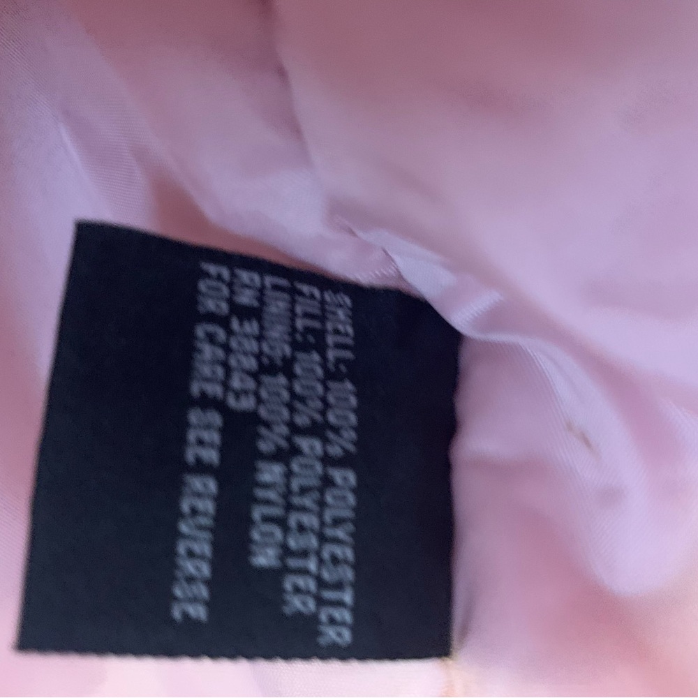 Izzi Pink Hooded Puffer Jacket - Picture 7 of 10